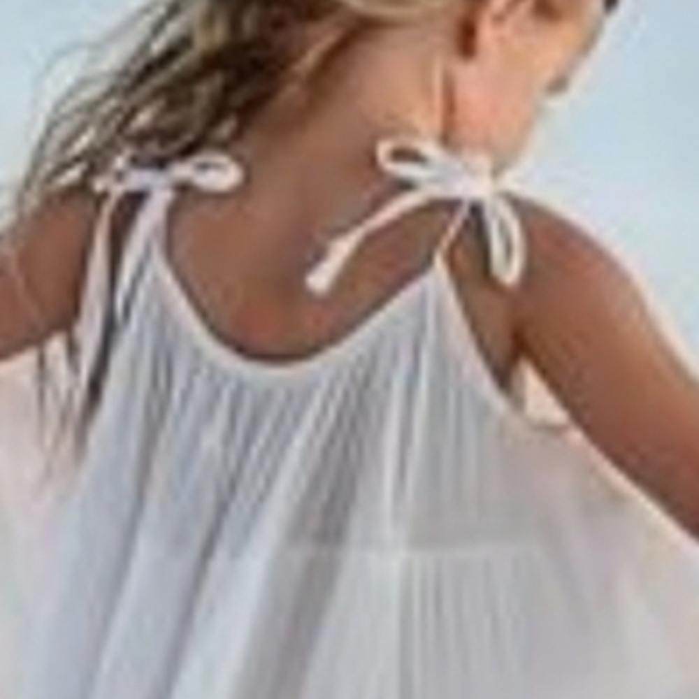 DOLLCAKE white crochet lace cotton dress 3 3T - Picture 6 of 14